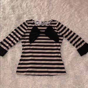 Dainty Jewell’s promenade striped top